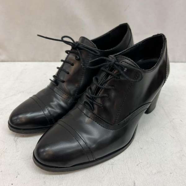 ファビオ ルスコーニ イタリア製 レザーシューズ チャンキーヒール レディース 23.0cm ISItems【USED】..