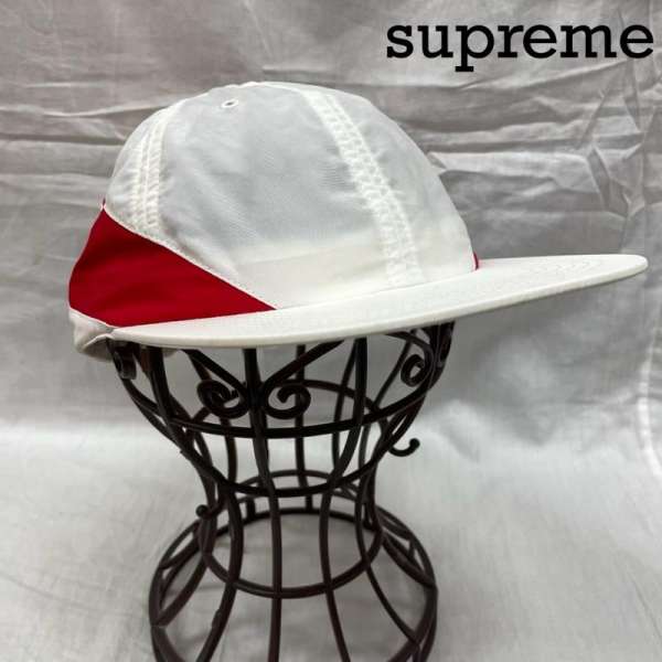 supreme ナイロンキャップ Supreme(シュプリーム) / キャップ/--/ナイロン/BLK/チェック