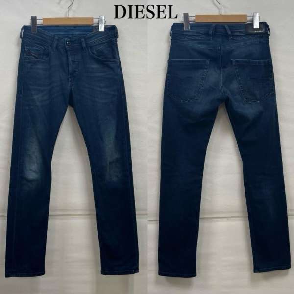 DIESEL デニムパンツ 27 ディーゼル デニムパンツ ダメージ加工 メンズ SIZE 27 (XS