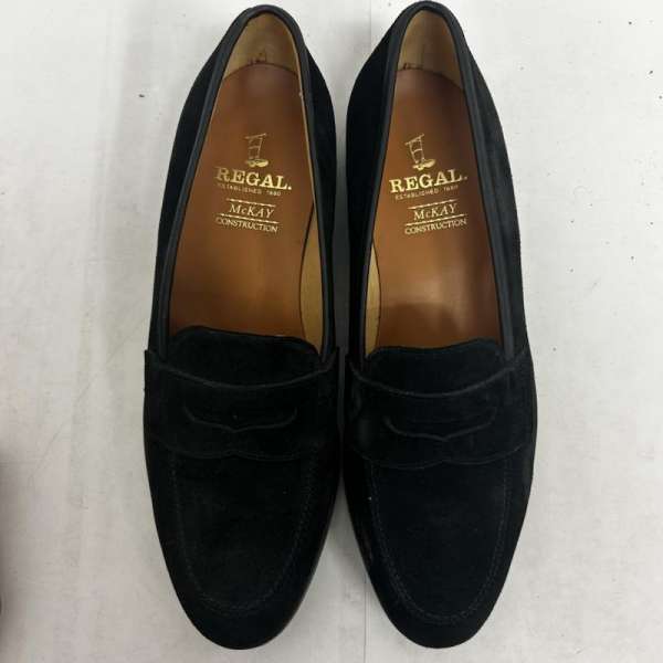 リーガル ローファー コインローファー スウェード メンズ 26.5cm ISItems【USED】【古着】【中古】50141579