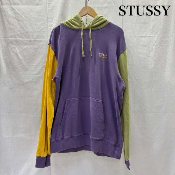 楽天市場】stussy パーカー（カラーパープル）（メンズ