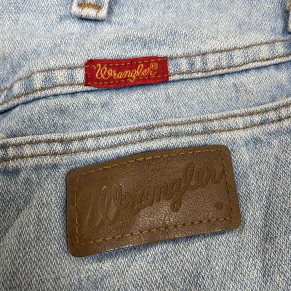 ラングラー 90s 14MWZGB USA製 レギュラー ストレート デニム パンツ 9×34 メンズ -【USED】【古着】【中古】50141780