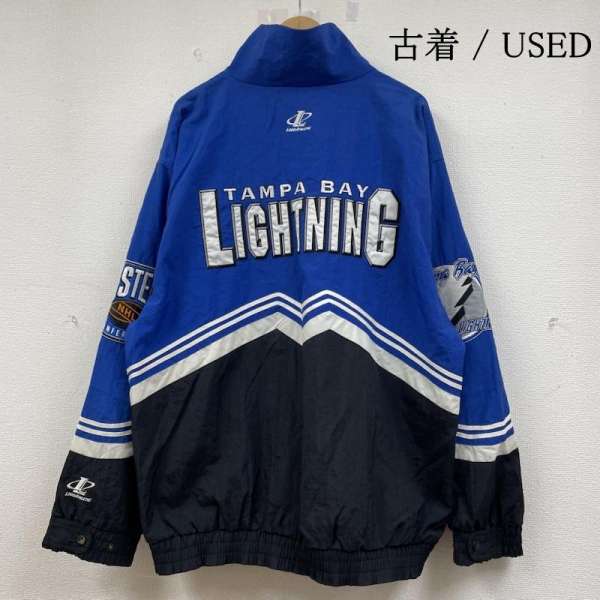 古着 NHL ナイロン ジャケット ホッケー TAMPA BAY LIGHTNING メンズ L ISItems【USED】【古着】【中古】50141933