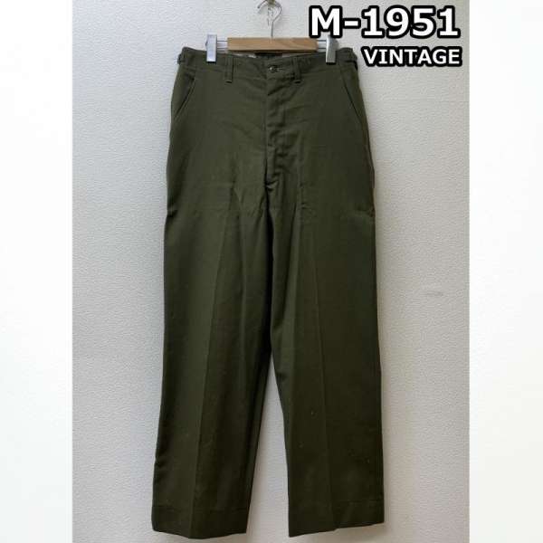 K*z様 米軍放出品 ヴィンテージ 60s オリーブグリーン ミリタリートラウザ cw69nofs-01.jpg