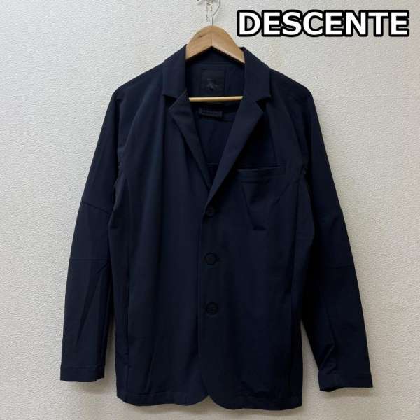 楽天クラシカデサント DJMTGC29 PT ZERO AIRY TAILORED JACKET ストレッチ ナイロン テーラード ジャケット 紺 ネイビー メンズ M【USED】【古着】【中古】50142433