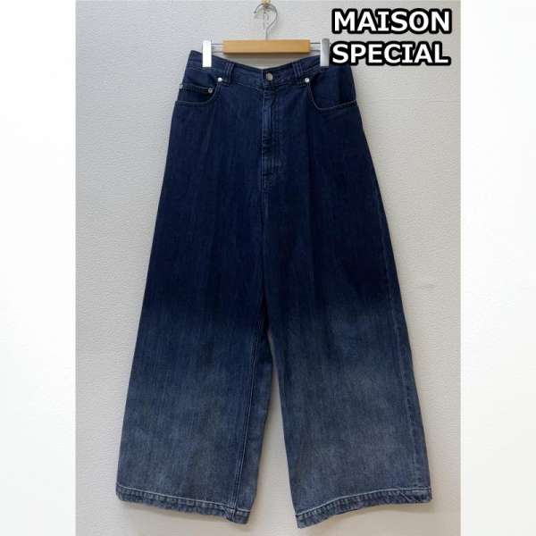 メゾンスペシャル 11231461220 Hyper Wide Denim Baggy Pants ハイパー ワイド デニム バギー パンツ ..
