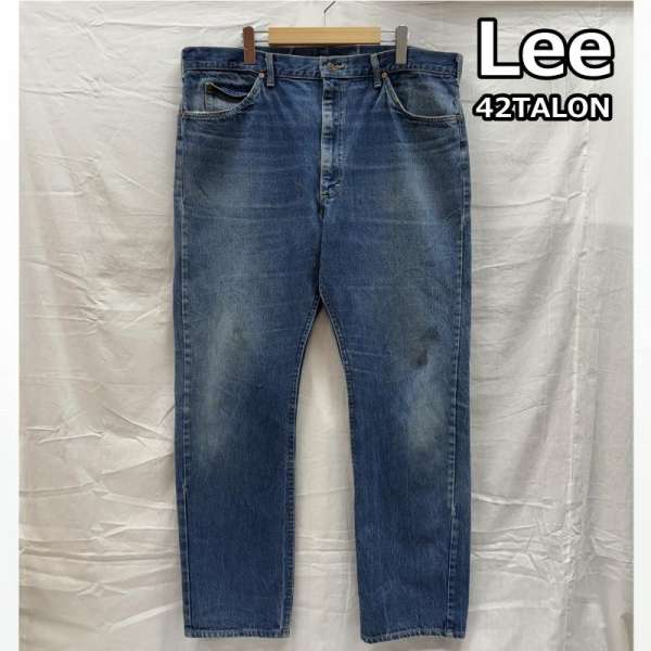リー 42TALON タロンジップ ストレート デニム パンツ インディゴ メンズ - ISItems【USED】【古着】【中古】50142677