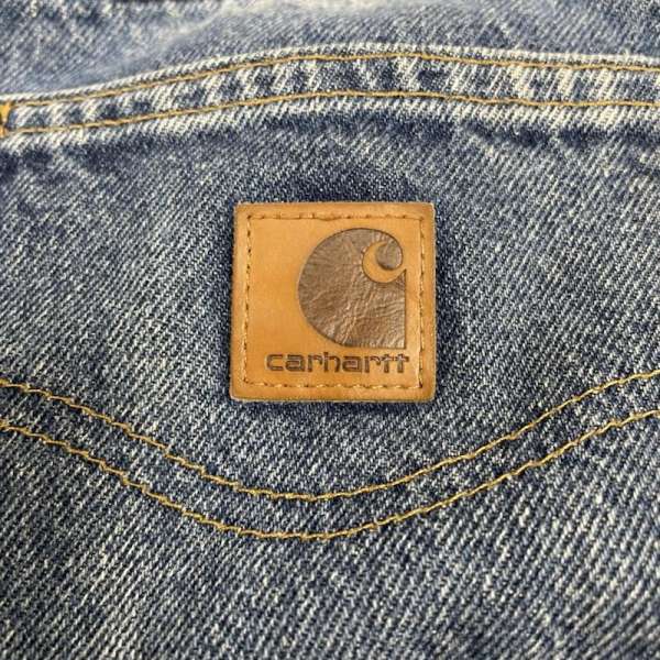 カーハート B460DVB デニム パンツ ジーンズ リラックスフィット メンズ 30インチ ISItems【USED】【古着】【中古】50142857