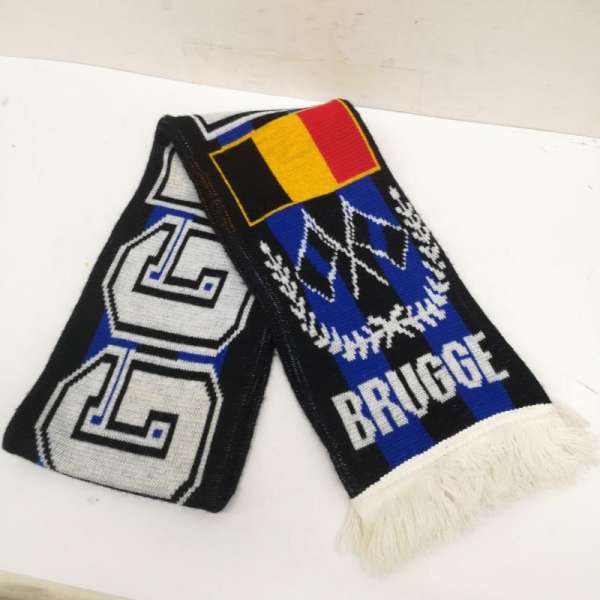 古着 BRUGGE Football ブルージュ ブルッヘ ベルギー マフラー メンズ - ISItems【USED】【古着】【中古】50142922