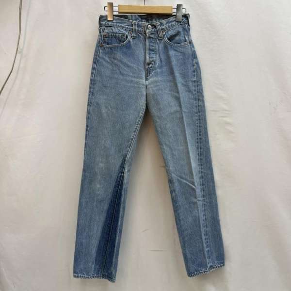 リーバイス 80s USA製 ボタン裏524 red line 赤耳 501 デニムパンツ ヴィンテージ 27インチ【USED】【古着】【中古】50142965