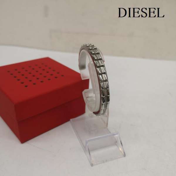 ディーゼル ステンレス スティール 製 カフブレスレット DX139500DJW メンズ - ISItems【USED】【古着..