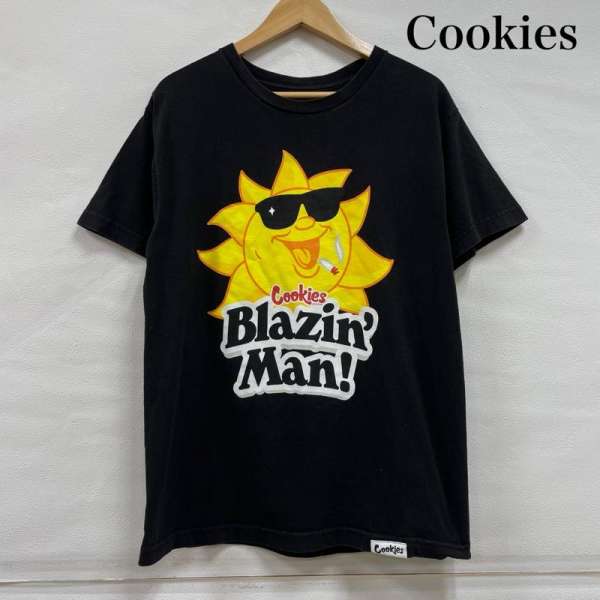 USフルギ Cookies クッキーズ 半袖 Tシャツ ロゴ プリント マリファナ 大麻 ストリート メンズ M ISItems【USED】【古着】【中古】50143246