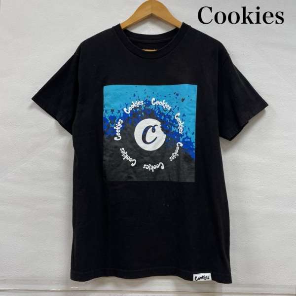 USフルギ Cookies クッキーズ 半袖 Tシャツ ロゴ プリント マリファナ 大麻 ストリート メンズ M ISItems【USED】【古着】【中古】50143250