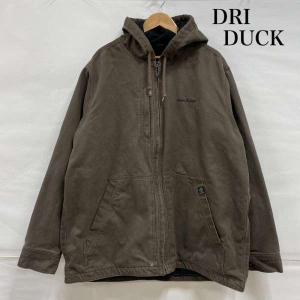 90s DRI DUCK デトロイトジャケット ダック ワーク 企業 古着 80～90年代 ディッキーズ Dickies デトロイトジャケット