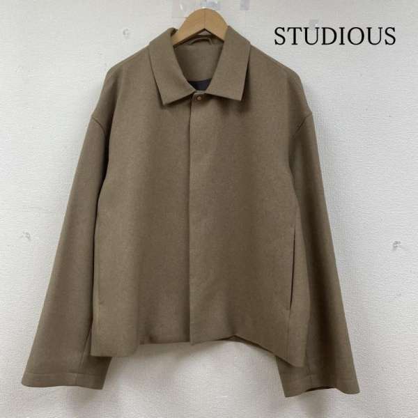 ステュディオス ウールライクサージ ビッグシルエット ブルゾン ジャケット 109450004 メンズ 2【USED】【古着】【中古】50143620