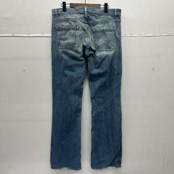 プラダ イタリア製 ボタンフライ デニム ストレート パンツ GEP007 メンズ 34【USED】【古着】【中古】50143641