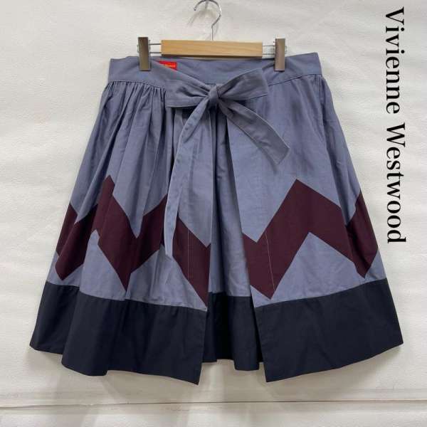 ヴィヴィアン ウエストウッド レッドレーベル エプロン レイヤード 巻き スカート リボン イタリア製 レディース 40 ISItems【USED】【古着】【中古】50143966