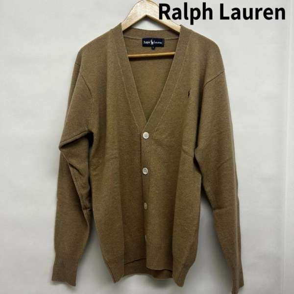 Polo Ralph Lauren ベージュ カーディガン 中古・古着通販】POLO RALPH LAUREN (ポロ・ラルフローレン