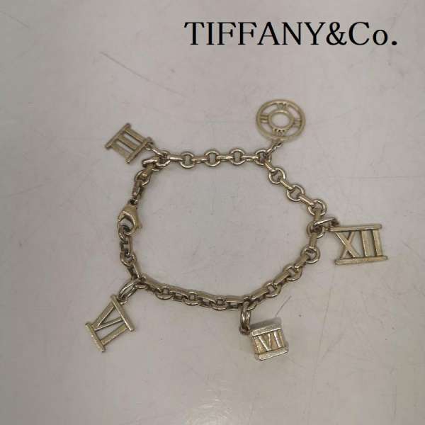 ティファニー アトラス 5 チャーム ドーナツ オーバル ブレスレット シルバー 925 レディース FREE ISItems【USED】【古着】【中古】50144197