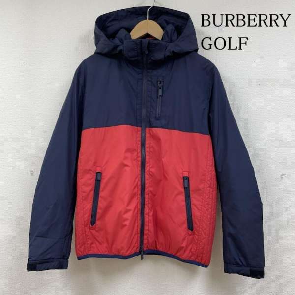 【リバーシブル】バーバリーゴルフ ジャケット ブルゾン ノバチェック XL相当 極美品 近年モデル バーバリー リバーシブル ブルゾン ノバ