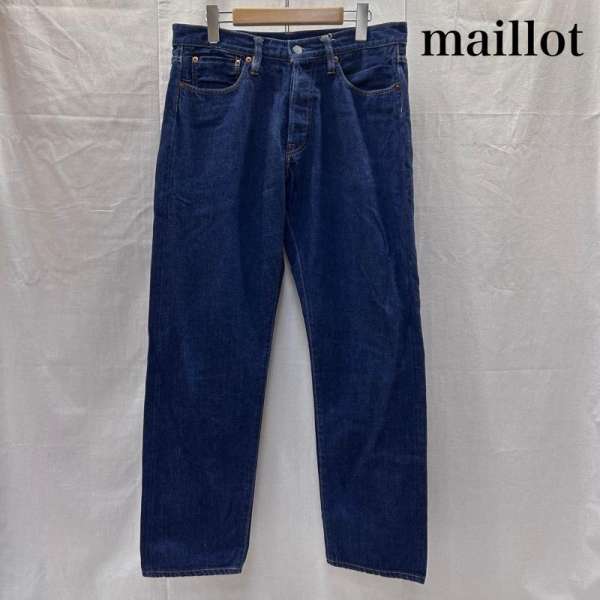 マイヨ Toppo Jeans トッポジーンズ ボタンフライ 股上浅め テーパードシルエット 5ポケットジーンズ ..