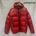 パタゴニア 84570 Fitz Roy Down Parka red S メンズ S【USED】【 ...