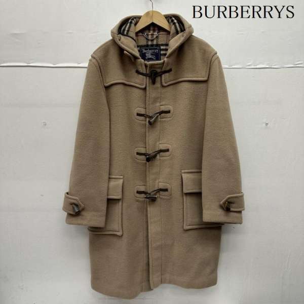 【美品】　イングランド製BURBERRY ベージュ ダッフルコート 360R4 Burberrys MARUZEN MADE IN ENGLAND バーバリー ダッフル