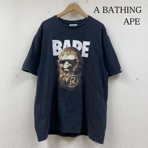 169-A⑩824 アベイジングエイプ Tシャツ 2XL 美品 a bathing ape tシャツ（長さ（袖）長袖）（トップス
