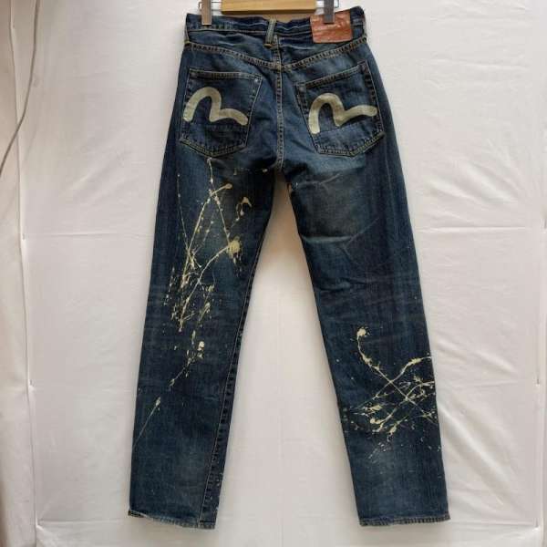 エヴィス エビス シンチバック ヒッコリー ペインターデニムパンツ 日本製 Evis エヴィス デニムペインターパンツ シンチバック インディゴ