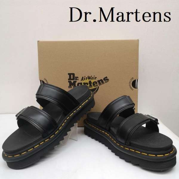 ドクターマーチン MYLES マイルス レザー 厚底 サンダル 23523001 メンズ UK：8 ISItems【USED】【古着】【中古】50145133(4)