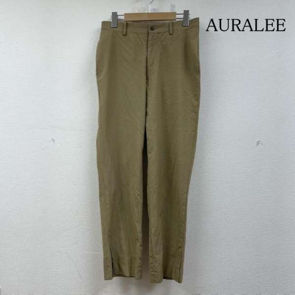 オーラリー 19SS WOOL SILK TROPICAL SLIT SLACKS A9SP03WT メンズ 3 ISItems【USED】【古着】【中古】50145178