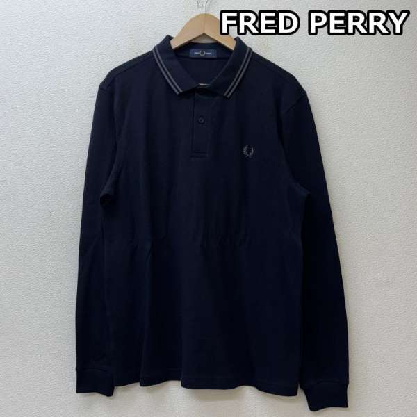フレッドペリー M3636 TIPPED SHIRT ティップライン コットンピケ ポロシャツ 刺繍 ロゴ メンズ L ISIt..