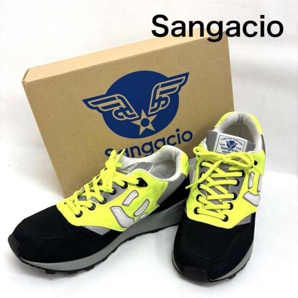 サンガチオ スニーカー スカル be-1995 にゅ Tokyo 特製キーホルダー付き 26.5cm【USED】【古着】【中..