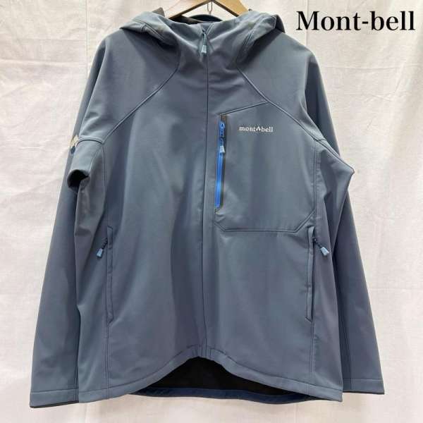 モンベル ノマドパーカー マウンテンパーカー フード付き 1106572 メンズ L ISItems【USED】【古着】【..