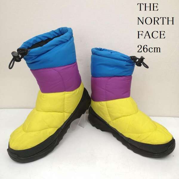 ザノースフェイス Nuptse Bootie 700フィル ヌプシ ブーツ メンズ 26.0cm ISItems【USED】【古着】【中..