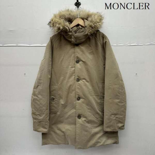 モンクレール 茶タグ CEZANNE フード ファー ダウン ジャケット 44350-90-6975 ...