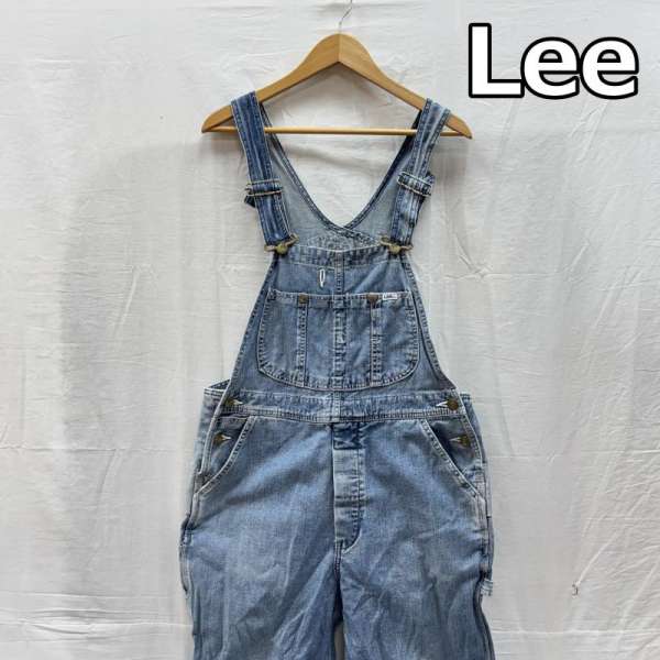リー 日本製 デニム オーバーオール ワーク つなぎ ライトインディゴ 0254 メンズ - ISItems【USED】【古着】【中古】50147405