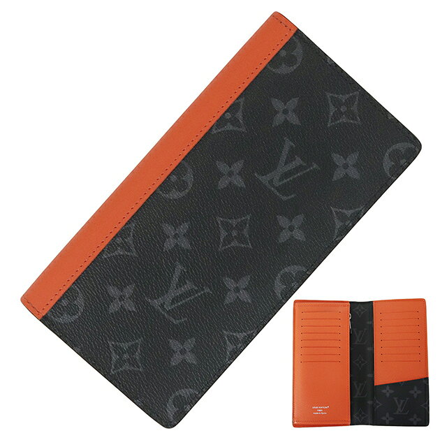 【5%OFF】 ルイヴィトン 長財布 ポルトフォイユ ブラザ モノグラム エクリプス カ...