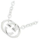 【10%OFF】 グッチ ネックレス GGブリット インターロッキングG 190489 スターリングシルバー シルバー925 SV925 アクセサリー GUCCI グッチ ペンダント メンズ レディース GGロゴ シルバーアクセサリー シルバーネックレス NECKLACE ブランド