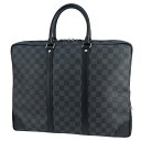 【5%OFF】 ルイヴィトン ビジネスバッグ PDV ダミエ グラフィット レザー ブラック グレー ルイヴィトン ブリーフケース LOUIS VUITTON ルイ・ヴィトン ビトン メンズ ハンドバッグ A4 書類カバン ポルトドキュマン・ヴォワヤージュ バック ブランド