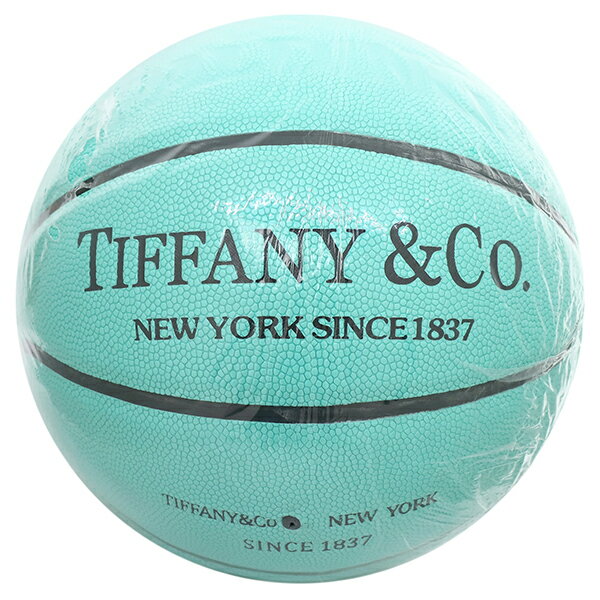 ティファニー × スポルディング バスケットボール ティファニーブルー 合皮 Tiffany&Co × SPALDING オブジェ インテリア 置物 置き物 飾り ブランド 未使用品