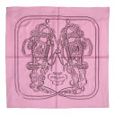 【10%OFF】 エルメス スカーフ カレ 70 ブリッドドゥガラ シルク ビーズ ピンク エルメス カレ70 レディース エルメス カレ 70cm 正方形 ア...