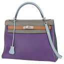 エルメス ケリー32 内縫い アルルカン クレマンス シルバー金具 エルメス ハンドバッグ エルメス ショルダーバッグ レザー HERMES エルメス ケリー ...