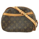 【ヴィンテージ】 ルイヴィトン ショルダーバッグ ブロワ モノグラム レザー ブラウン LOUIS VUITTON ルイヴィトン クロスボディバッグ レディース...
