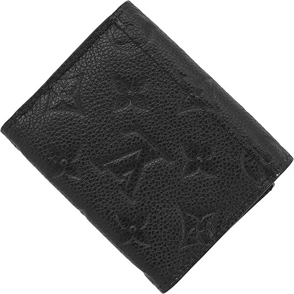 【新品】 ルイヴィトン 三つ折り財布 ポルトフォイユ ゾエ モノグラム アンプラント レザー ブラック 黒 ルイヴィトン ミニ財布 LOUIS VUITTON ルイヴィトン 財布 レディース メンズ 本革 コンパクト財布 ミニウォレット コンパクトウォレット 本革 ブランド