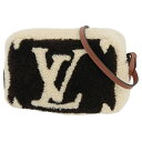 【5%OFF】 ルイヴィトン ショルダーバッグ ビーチポーチ ジャイアント モノグラム テディ シアリング レザー ミニバッグ LOUIS VUITTON ルイ・ヴィトン ビトン クラッチバッグ レディース 斜めがけショルダー ポシェット ミニバッグ ポーチ 2WAYバッグ ブランド バック