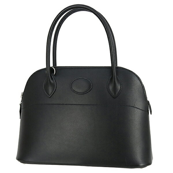 Hermes Bolide 27 - 【美品】 エルメス ボリード 27 シャモニー ブラック 黒 シルバー金具 HERMES エルメス ハンドバッグ レディース 本革 レザー ミニバッグ ハンドバック バック HANDBAG BAG ブランド 中古