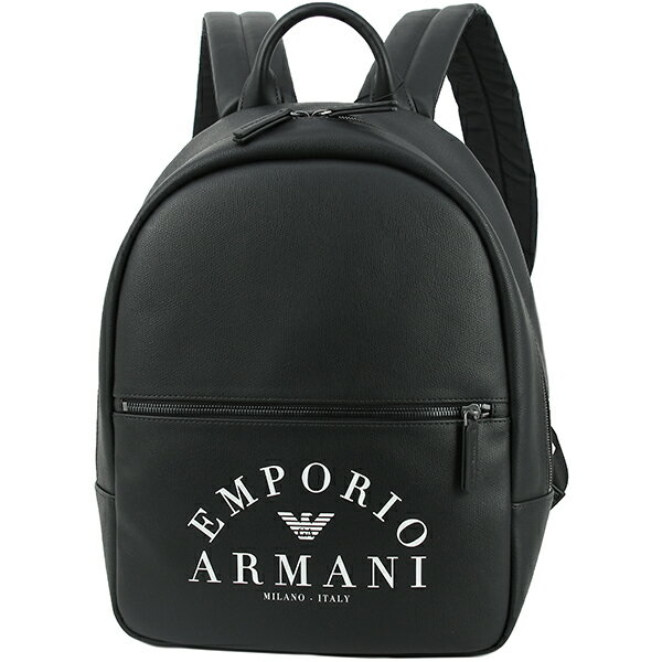 【5%OFF】 エンポリオ アルマーニ リュックサック バックパック メンズ アーチロゴ ブラック 黒 EMPORIO ARMANI ショルダーバッグ 大きい 大きめ 合皮 フェイクレザー 大容量 A4 おしゃれ 大学生 シンプル 通勤 通学 ビジネス カジュアル ブランド プレゼント バック 母の日