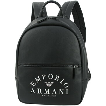 【15%OFF】 エンポリオ アルマーニ リュックサック バックパック メンズ アーチロゴ ブラック 黒 EMPORIO ARMANI ショルダーバッグ 大きい 大きめ 合皮 フェイクレザー 大容量 A4 おしゃれ 大学生 シンプル 通勤 通学 ビジネス カジュアル ブランド プレゼント バック BAG