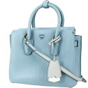 エムシーエム MCM 2WAYバッグ MILLA ミラ レザー ライトブルー MCM ショルダーバッグ ハンドバッグ ミニバッグ レディース 斜めがけ 小さい ...